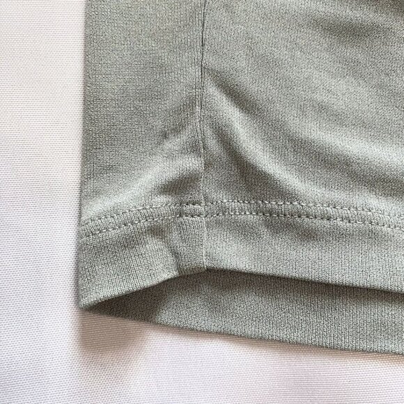 COS GREY ACETATE BLEND RELAXED DRAWSTRING GATHERED UTILITY DRESS - M - Picture 10 of 12